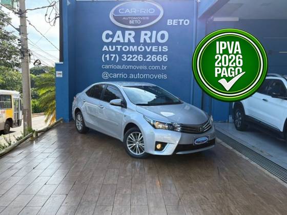TOYOTA COROLLA 2.0 XEI 16V FLEX 4P AUTOMÁTICO
